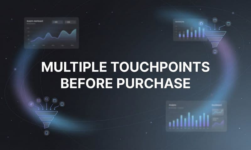 Multiple Touchpoints Before Purchase: Why Modern Buyers Need 20+ Interactions to Convert