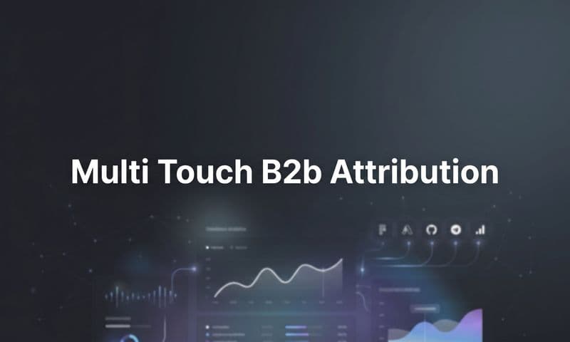 Multi Touch B2B Attribution: The Complete Guide to Tracking Complex Buyer Journeys