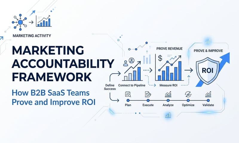 Marketing Accountability Framework: How B2B SaaS Teams Prove and Improve ROI