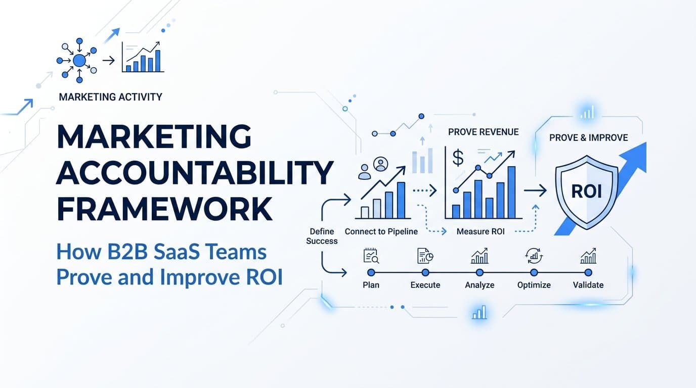 Marketing Accountability Framework: How B2B SaaS Teams Prove and Improve ROI