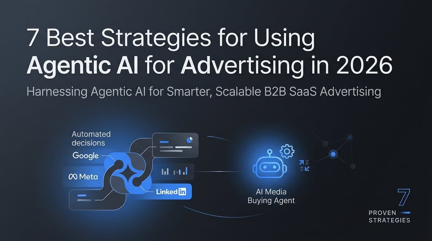 7 Best Strategies for Using Agentic AI for Advertising in 2026