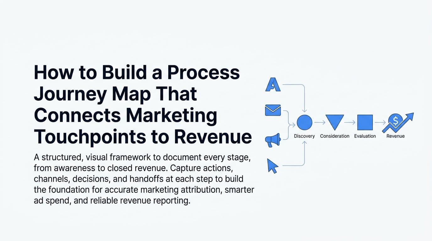 How to Build a Process Journey Map That Connects Marketing Touchpoints to Revenue