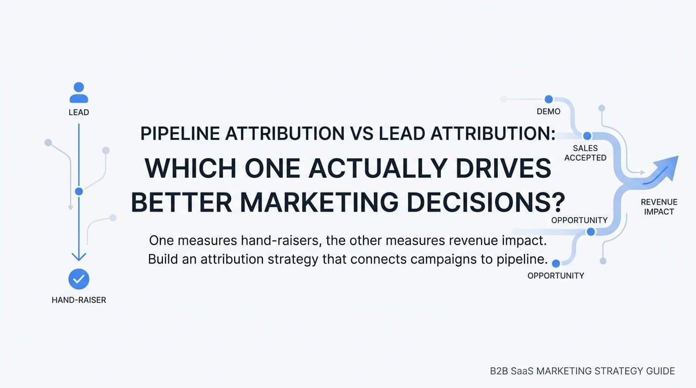 Pipeline Attribution vs Lead Attribution: Which One Actually Drives Better Marketing Decisions?