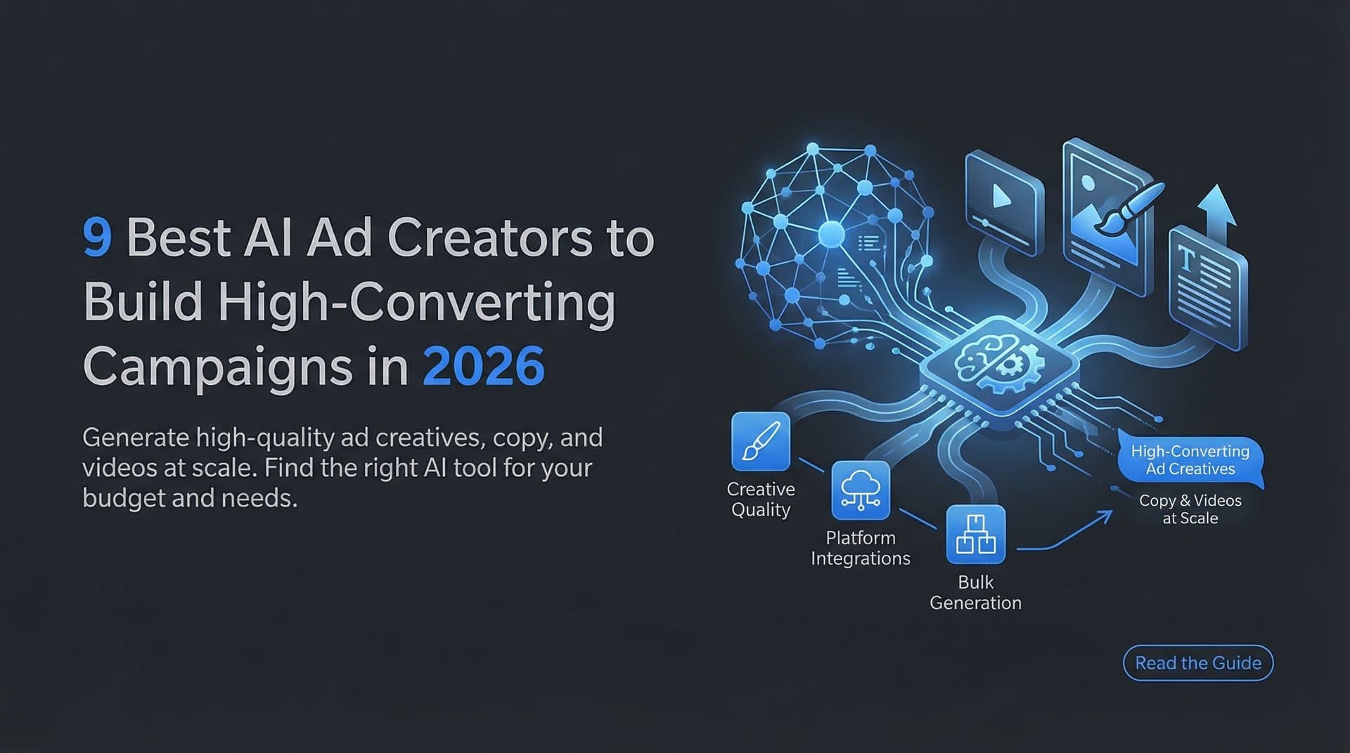 9 Best AI Ad Creators to Build High-Converting Campaigns in 2026