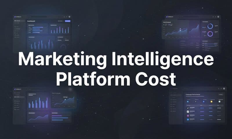 Marketing Intelligence Platform Cost: What to Expect and How to Budget in 2026
