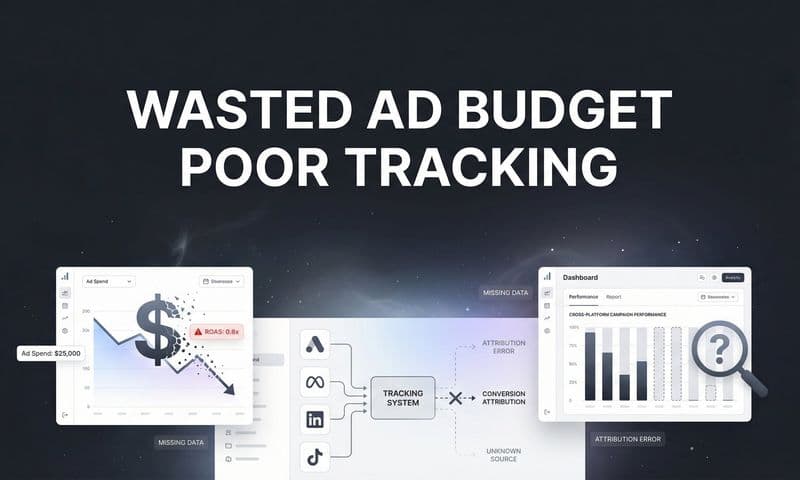 How Wasted Ad Budget from Poor Tracking Is Draining Your Marketing ROI