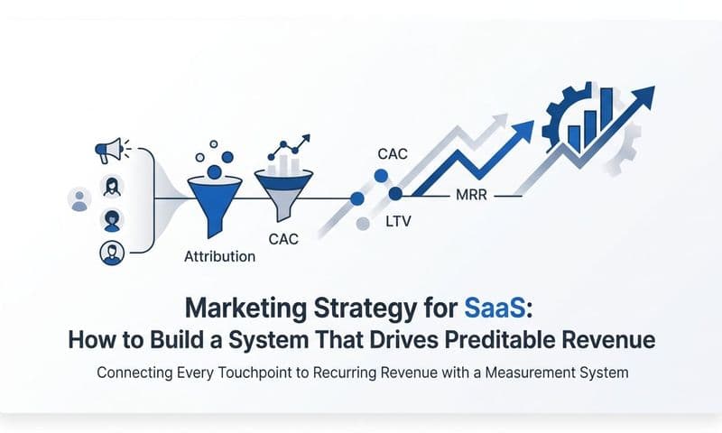 Marketing Strategy for SaaS: How to Build a System That Drives Predictable Revenue