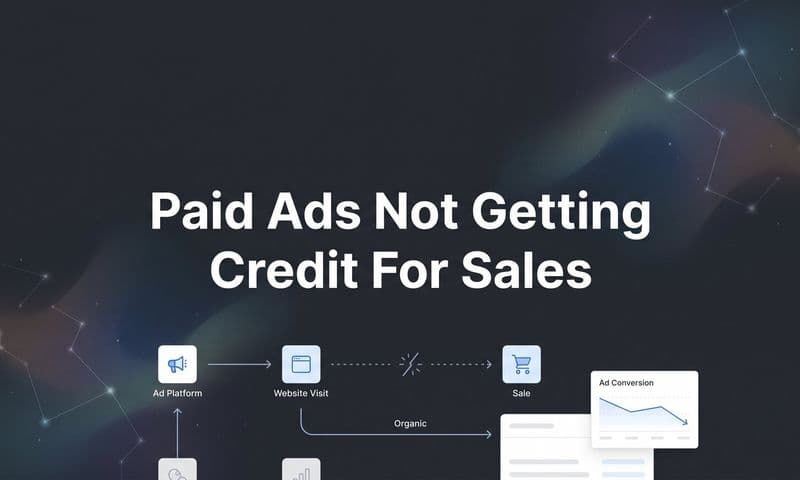 Why Your Paid Ads Aren't Getting Credit for Sales (And How to Fix It)