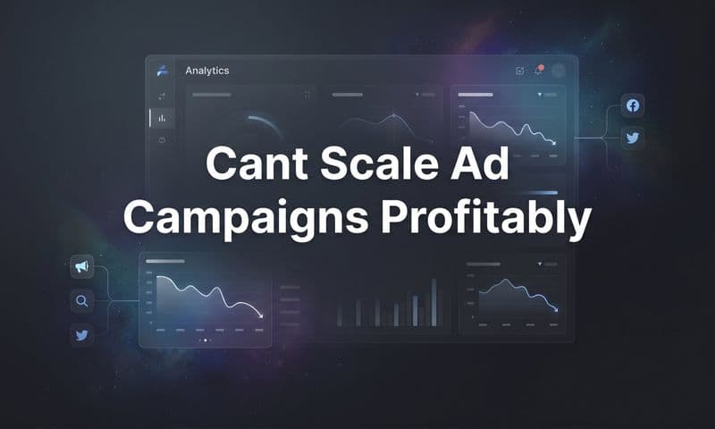 Why You Can't Scale Ad Campaigns Profitably (And How to Fix It)