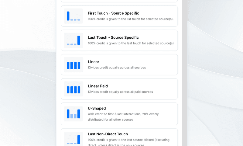 Linear Attribution Model Best Practices