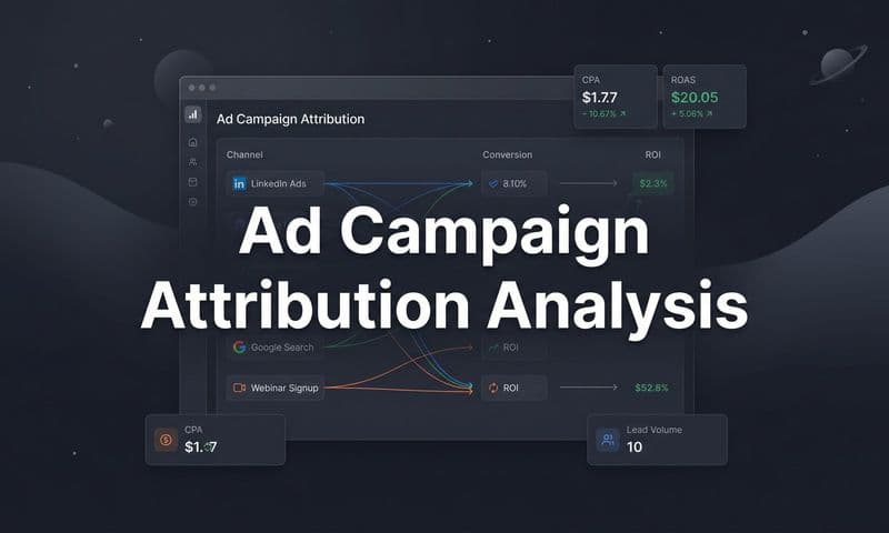Ad Campaign Attribution Analysis: How to Know Which Ads Are Actually Driving Revenue