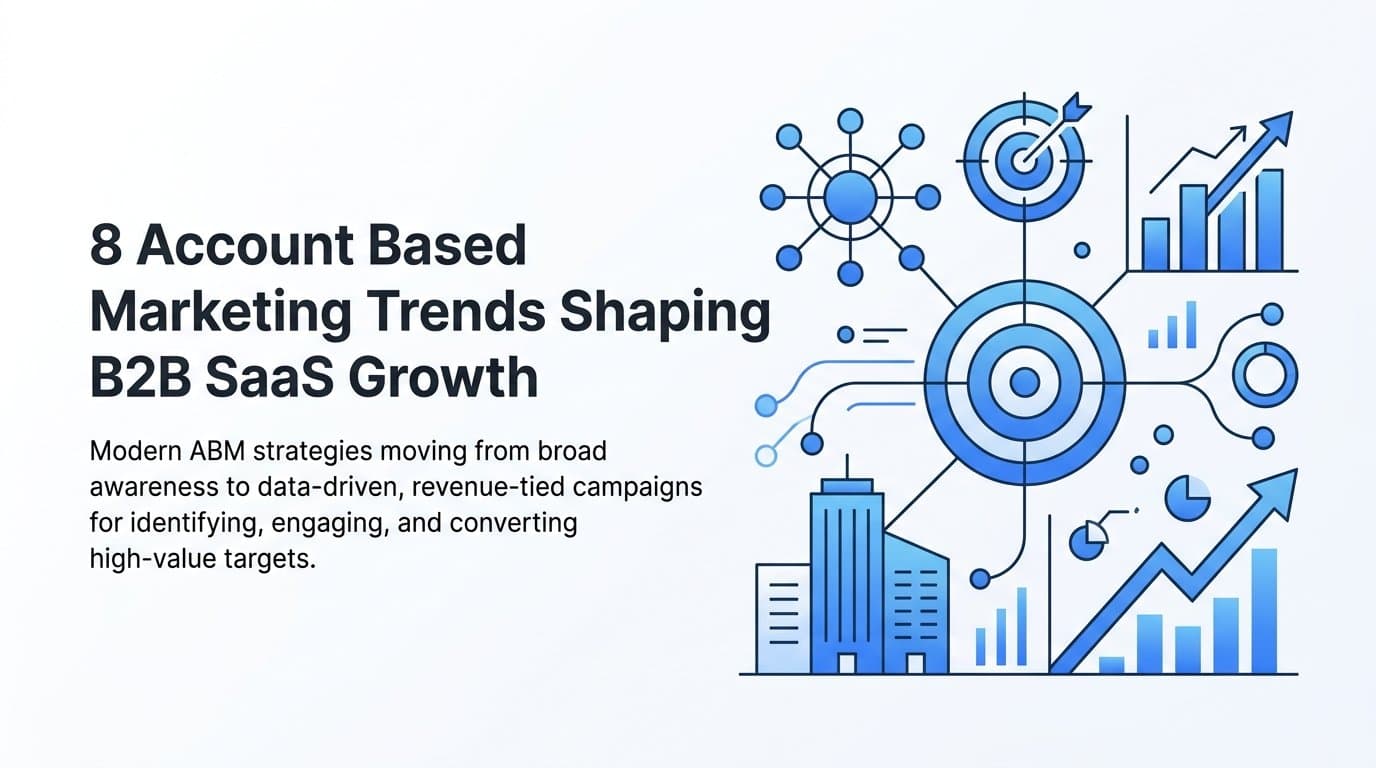 8 Account Based Marketing Trends Shaping B2B SaaS Growth