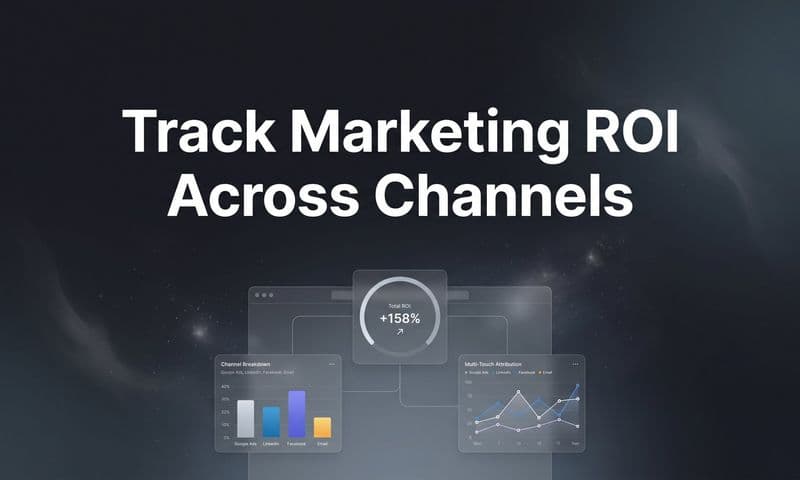 How to Track Marketing ROI Across Channels: A Step-by-Step Guide for Data-Driven Marketers