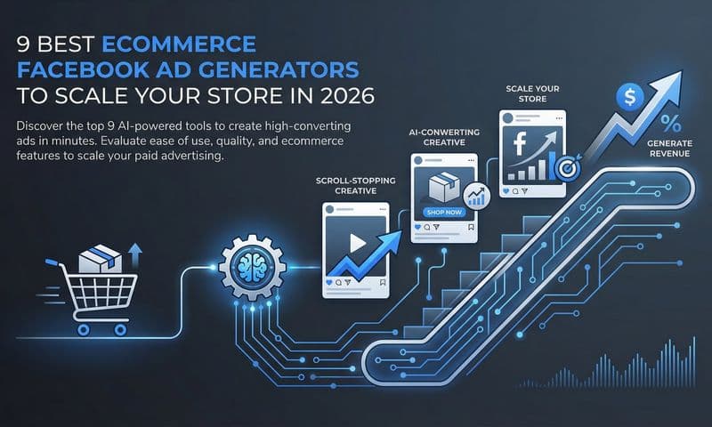 9 Best Ecommerce Facebook Ad Generators to Scale Your Store in 2026