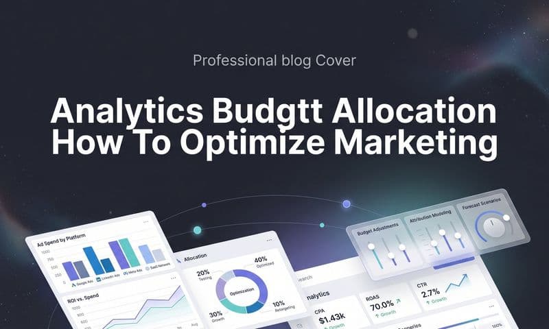 How to Optimize Marketing Budget Allocation: A 6-Step Framework for Data-Driven Decisions