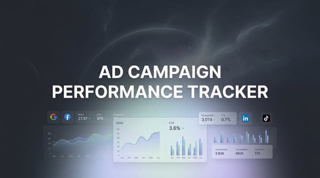 Track Ads Performance Ad Campaign Performance Tracker: 9 Best Tools 2026
